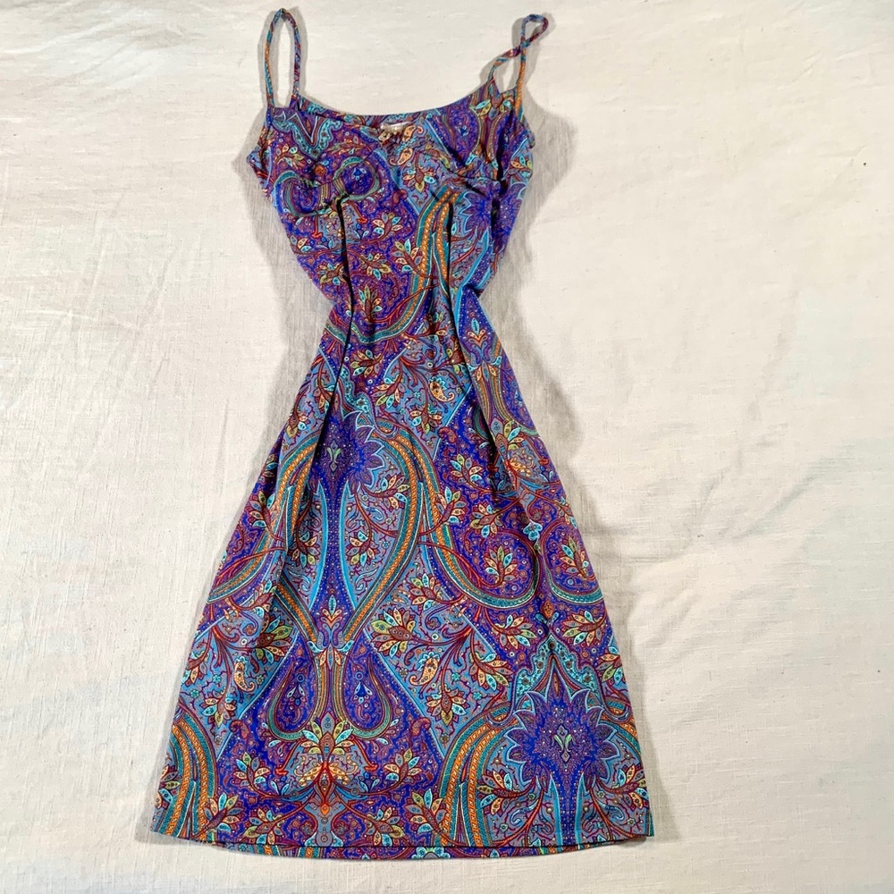Paisley Slip Dress
